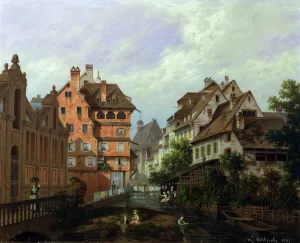 Rue des Tanneurs, Colmar, 1875 (oil on canvas) Rue des Tanneurs, Colmar, 1875 (oil on canvas)