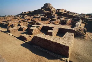 Ruins of archaeological site of Harappa, Indus Valley civilization Ruins of archaeological site of Harappa, Indus Valley civilization