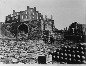 Ruins of an Arsenal, Richmond, Virginia, April 1863 (albumen print from collodion Ruins of an Arsenal, Richmond, Virginia, April 1863 (albumen print from collodion