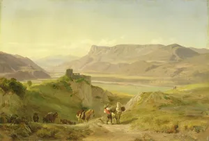 The Ruins of Brunnenburg Castle in the Etschtal Valley, 1838 (oil on canvas) The Ruins of Brunnenburg Castle in the Etschtal Valley, 1838 (oil on canvas)