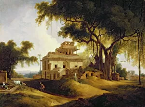 Ruins of the Naurattan, Sasaram, Bihar, 1811 (oil on canvas)