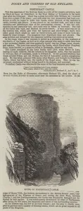 Ruins of Pontefract Castle (engraving) Ruins of Pontefract Castle (engraving)