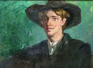 English School Gallery: Rupert Brooke, 1911 (oil on canvas)