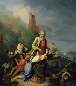 The Russians in 1812, 1855 (oil on canvas) The Russians in 1812, 1855 (oil on canvas)