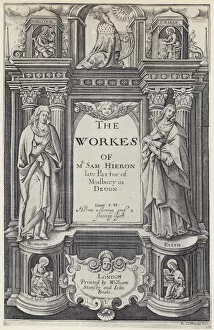 S Hieron, The Workes, W Stansby and J Beale, c 1614 (b / w photo)