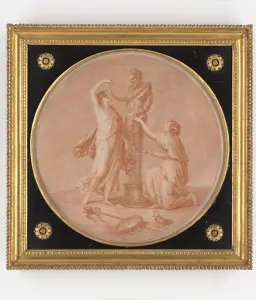 A Sacrifice to Pan, print made by William Wynne Ryland, 1776 (engraving) A Sacrifice to Pan, print made by William Wynne Ryland, 1776 (engraving)