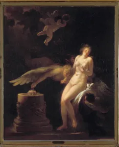 The sacrifice of the rose A naked young woman in front of an altar of sacrifice on which The sacrifice of the rose A naked young woman in front of an altar of sacrifice on which