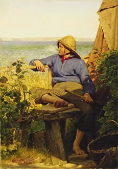Images Dated 10th November 2011: The Sailor, 1874 (oil on copper)