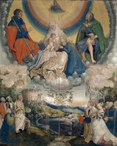 Saint Anne with the Virgin and Child, Saint James the Great Saint Anne with the Virgin and Child, Saint James the Great