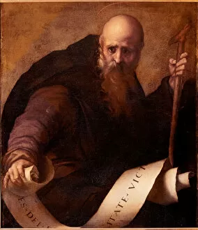 Saint Anthony, Abbe Representation of Saint Anthony the Great (250/251-356