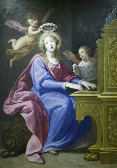 Art Style Gallery: Saint Cecilia, 1615-1620 (painting)