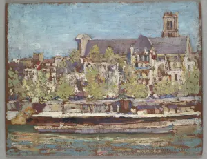 Saint Gervais, Paris (oil on board) Saint Gervais, Paris (oil on board)