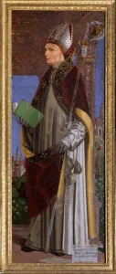 Saint Hugh of Grenoble (or Hugh of Chateauneuf), bishop of Grenoble Saint Hugh of Grenoble (or Hugh of Chateauneuf), bishop of Grenoble