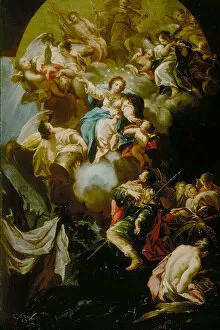 Saint Jame's Vision of the Virgin of the Pillar, 1750-55(oil on canvas)