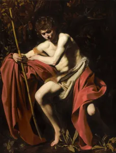 Saint John the Baptist in the Wilderness, 1604-5 (oil on canvas) Saint John the Baptist in the Wilderness, 1604-5 (oil on canvas)