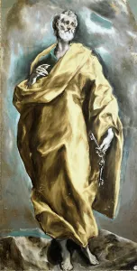 Saint Peter the Apotle. 1605-1610 (Oil on canvas) Saint Peter the Apotle. 1605-1610 (Oil on canvas)