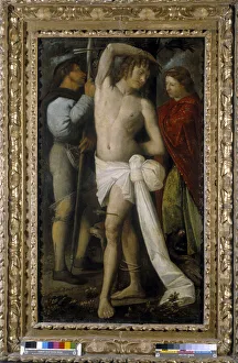 Saint Roch, Saint Sebastian and Saint Margarita (oil on canvas) Saint Roch, Saint Sebastian and Saint Margarita (oil on canvas)