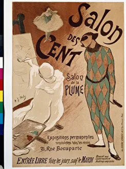 Salon des Cents, 1893 (lithograph in colours) Salon des Cents, 1893 (lithograph in colours)