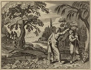 Samuel anointing Saul King of Israel (engraving) Samuel anointing Saul King of Israel (engraving)