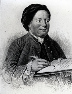 Samuel Richardson (1689-1761) (engraving) (b/w photo) Samuel Richardson (1689-1761) (engraving) (b/w photo)