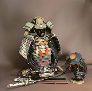 Samurai Armour, Muromachi Period (1333-1571) c.1384 (mixed media) Samurai Armour, Muromachi Period (1333-1571) c.1384 (mixed media)