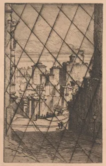 In San Francisco (cancelled plate), c.1911 (mezzotint) In San Francisco (cancelled plate), c.1911 (mezzotint)