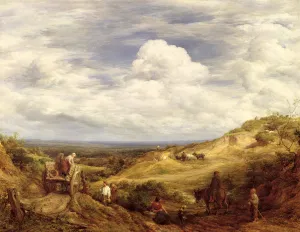 Sand Pits, Hampstead Heath, 1849 (oil on canvas) Sand Pits, Hampstead Heath, 1849 (oil on canvas)