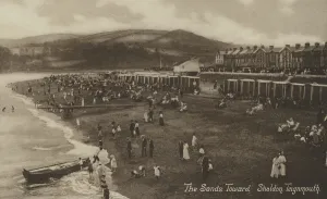 The Sands Toward Shaldon, Teignmouth (b/w photo) The Sands Toward Shaldon, Teignmouth (b/w photo)