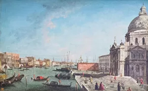 City Overview Gallery: Santa Maria della salute, Venezia, Francesco Albotto, 18th century (oil on canvas)