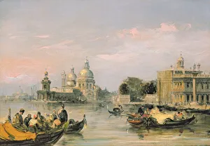 Santa Maria della Salute, Venice, 19th century (oil on canvas) Santa Maria della Salute, Venice, 19th century (oil on canvas)