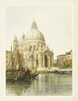 Santa Maria della Salute, Venice (w/c on paper) Santa Maria della Salute, Venice (w/c on paper)