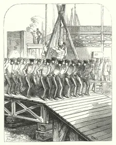 Sappers and miners working on the site of the Crystal Palace, Hyde Park, London Sappers and miners working on the site of the Crystal Palace, Hyde Park, London