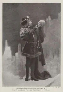 Sarah Bernhardt in the Character of Hamlet (b/w photo) Sarah Bernhardt in the Character of Hamlet (b/w photo)