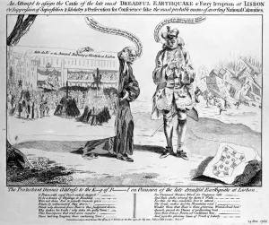 Satirical Print, published by Thomas Kitchen, 1755 (engraving) Satirical Print, published by Thomas Kitchen, 1755 (engraving)