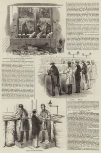 Saturday Night at the General Post-Office, Newspaper Department (engraving) Saturday Night at the General Post-Office, Newspaper Department (engraving)