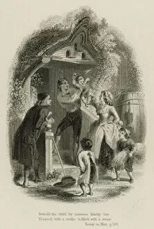 Scene from Essay on Man, by Alexander Pope (engraving)