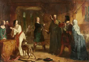 A Scene from The Lady of The Lake (oil on canvas) A Scene from The Lady of The Lake (oil on canvas)