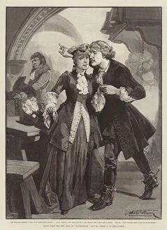 Scene from the New Play of 'Ravenswood', at the Lyceum (engraving)