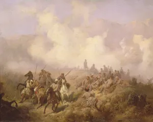 A Scene from the Russian-Turkish War in 1877-78, c.1870-80 (oil on canvas) A Scene from the Russian-Turkish War in 1877-78, c.1870-80 (oil on canvas)