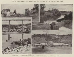 Cross Street Gallery: Scenes in and around the British and Boer Capitals of the Orange Free State (litho)
