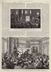 Scenes from the British General Election of 1892 (litho) Scenes from the British General Election of 1892 (litho)
