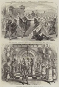 Scenes from the Christmas Pantomimes (engraving) Scenes from the Christmas Pantomimes (engraving)