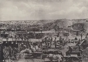 Scenes in the Old Days, Dry Sorting in 1872 (b/w photo) Scenes in the Old Days, Dry Sorting in 1872 (b/w photo)
