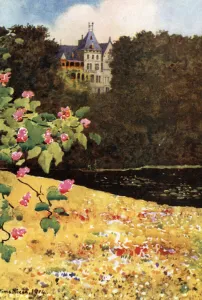 Chestnut Avenue Gallery: Schloss zu Gmunden from the Chestnut Avenue