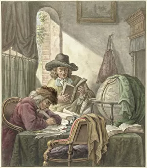 The Scholars, 1798 (w/c and chalk on paper)