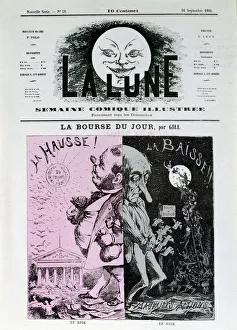The scholarship of the day by Gill. In pink: the rise of the franc The scholarship of the day by Gill. In pink: the rise of the franc
