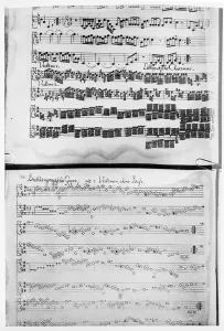 Score for Telemanns Suite for two violins, the Gulliver Suite, including Score for Telemanns Suite for two violins, the Gulliver Suite, including