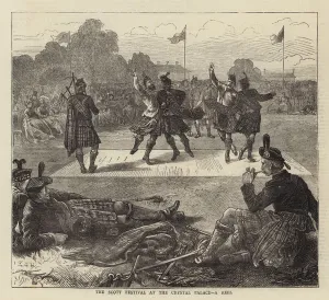 The Scott Festival at the Crystal Palace, a Reel (engraving) The Scott Festival at the Crystal Palace, a Reel (engraving)