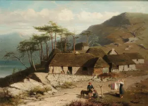 In the Scottish Highlands, 1853-1857 (oil on panel) In the Scottish Highlands, 1853-1857 (oil on panel)