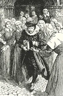 Scottish priest William Annand condemned by the women of Edinburgh for preaching from Scottish priest William Annand condemned by the women of Edinburgh for preaching from